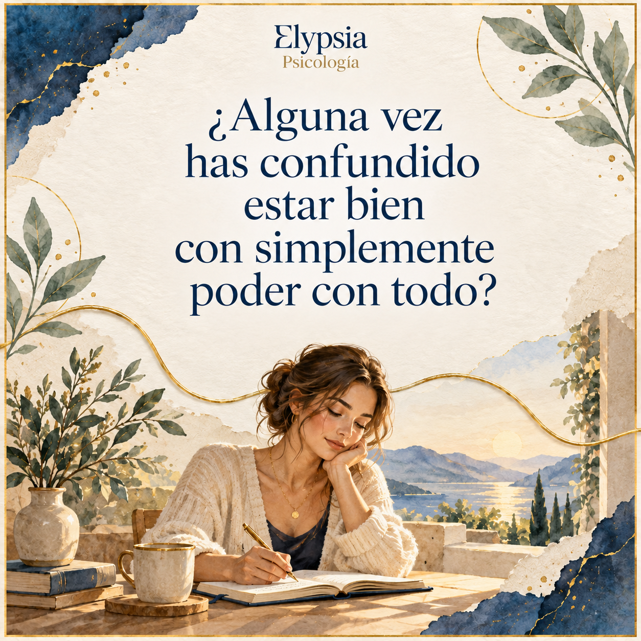 ¿Has confundido estar bien con poder con todo?